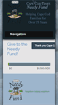 Mobile Screenshot of needyfund.org